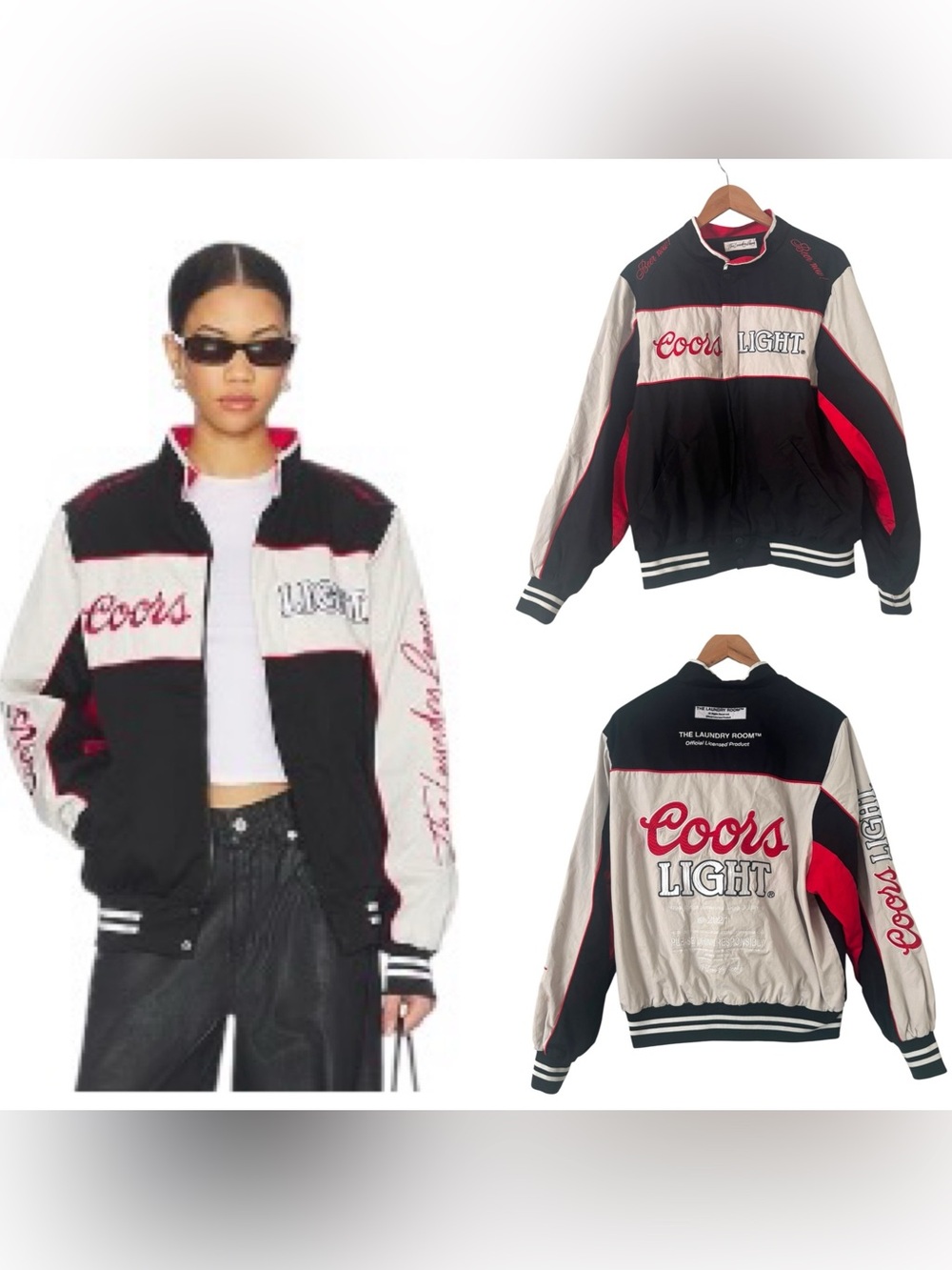 The Laundry Room x Coors Light Official Racing Jacket